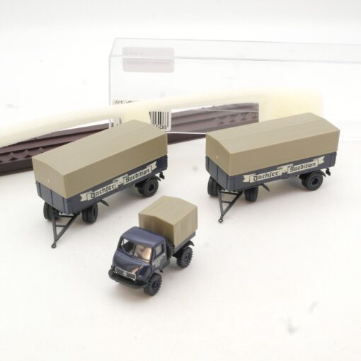 Brekina 1:87 39150 MB U 402 Hängerzug Dachser Spedition in OVP QR2416