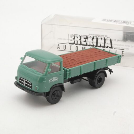 Brekina 1:87 43217 Borgward B 655 Pritsche Schwarzbau neuwertig in OVP QR9360