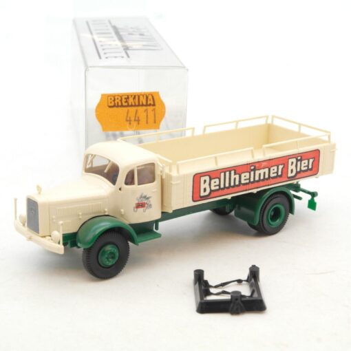 Brekina 1:87 4411 Mercedes-Benz L4500 Bierpritsche in OVP RG64