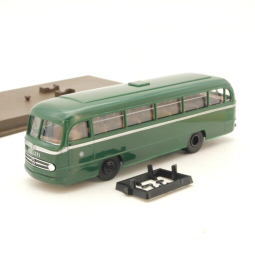 Brekina 1:87 5206 Mercedes Benz MB O 321 Bus Polizei in OVP QR1818
