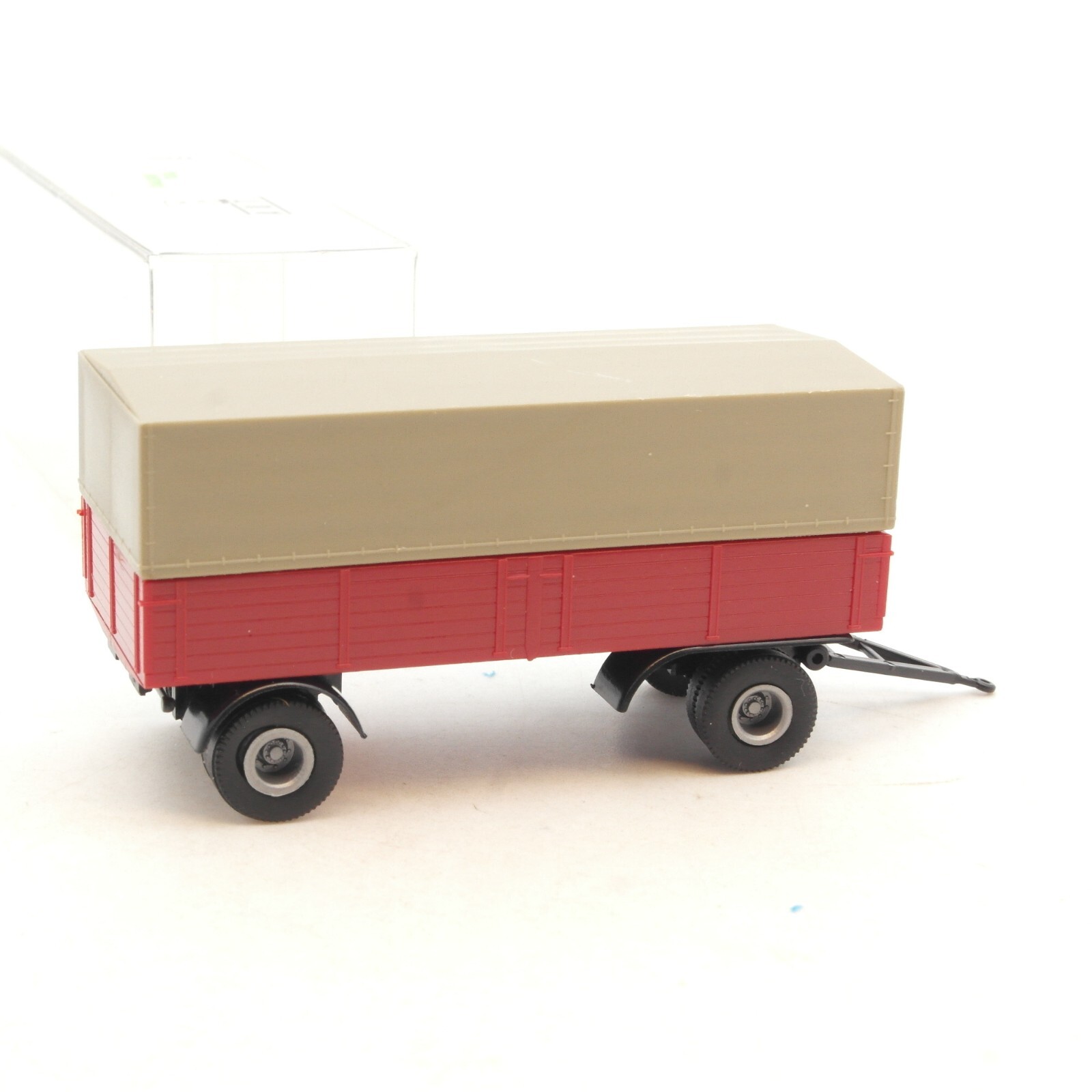 Brekina 1:87 5531 Pritschen Anhänger mit Plane in OVP RG275 – Bild 3