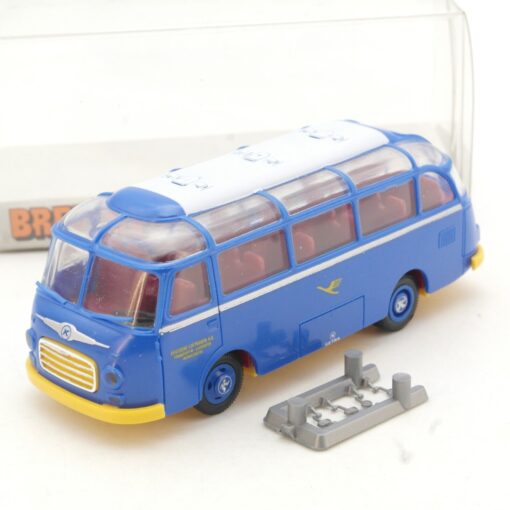 Brekina 1:87 5602 Setra S6 Lufthansa Panoramabus in OVP QR1960