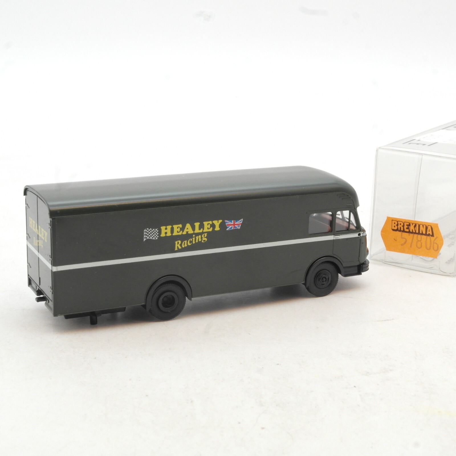 Brekina 1:87 57806 Büssing Koffer LKW Healey Racing in OVP RG1893 – Bild 3