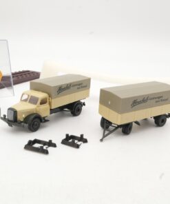 Brekina 1:87 73302 Henschel Hängerzug aus Kassel in OVP RR828