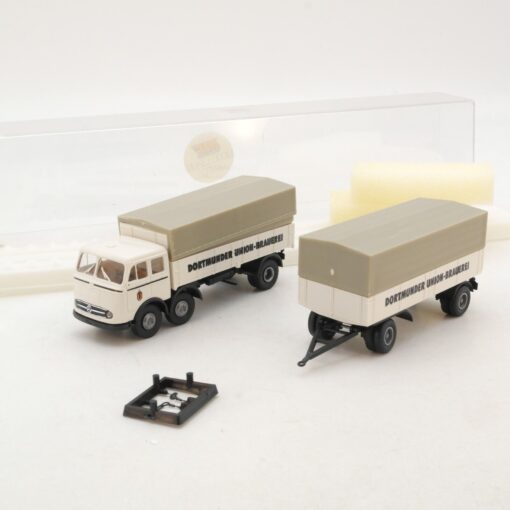 Brekina 1:87 7521 MB LP 333 Hängerzug Dortmunder Union Brauerei in OVP RG5805