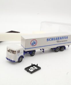 Brekina 1:87 79173 Büssing Sattelzug Schlaraffia Matratzen in OVP RR813