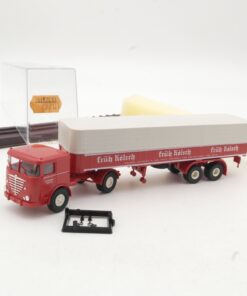 Brekina 1:87 79201 Büssing LS 11 Pritsche/Plane Früh Kölsch in OVP RR829