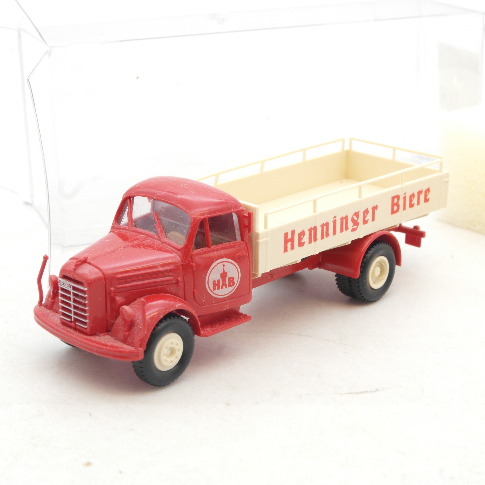 Brekina 1:87 Diesel LKW Pritsche Hengster Biere in EVP RG876
