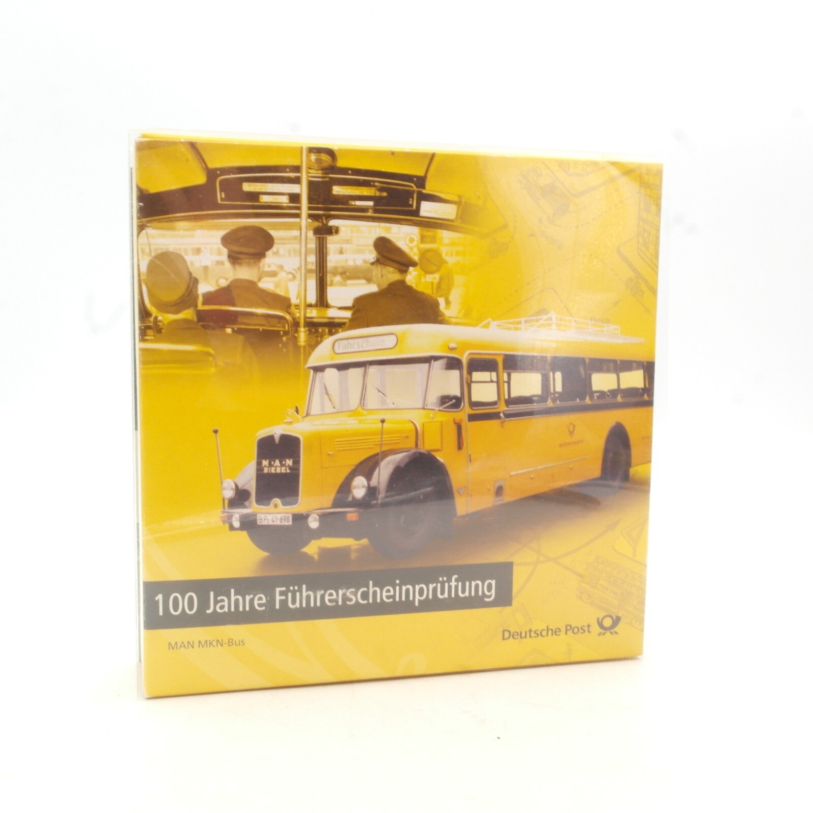 Brekina 1:87 MAN Bus 100 Jahre Führerscheinprüfung Deutsche Post in OVP RG1405