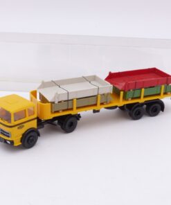 Brekina 1:87 MB LP 1620 Meiller Rungen-Sattelzug mit Ladung in EVP EX8398