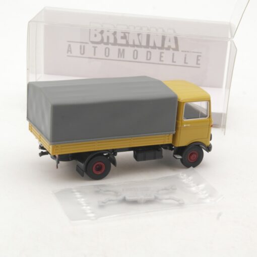 Brekina 1:87 MB LP 608 Pritsche Plane gelb in EVP RR3628 – Bild 3