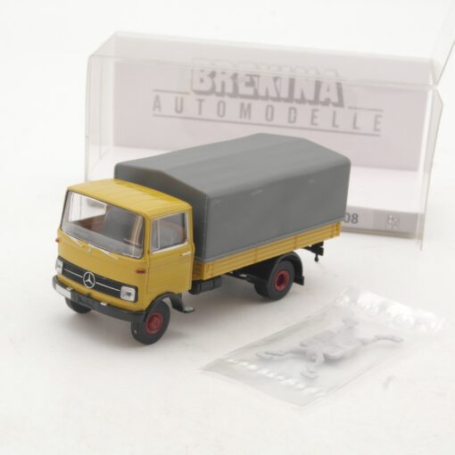 Brekina 1:87 MB LP 608 Pritsche Plane gelb in EVP RR3628