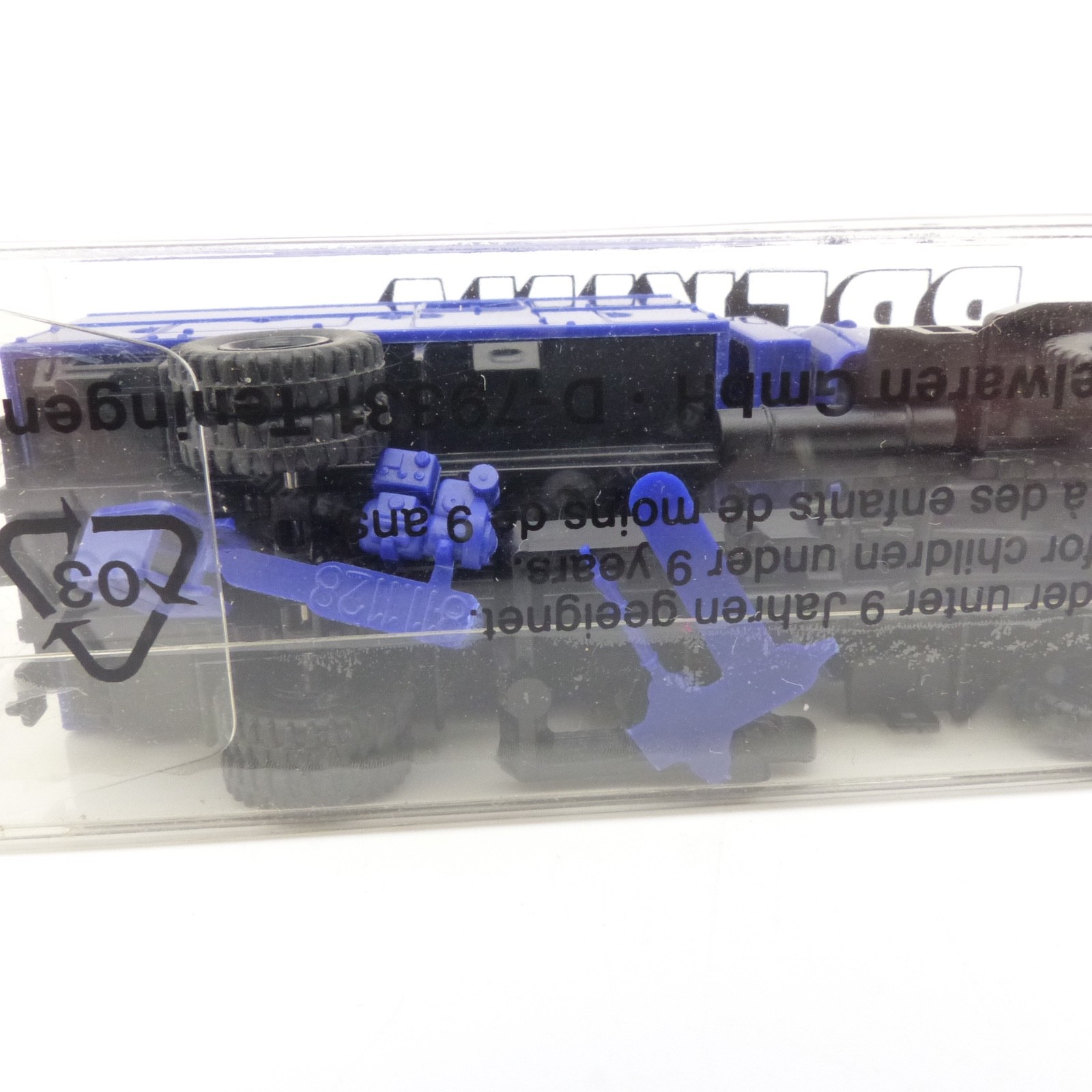 Brekina 1:87 Magirus Mercur Einsatzwagen des THW in OVP EX8220 – Bild 6