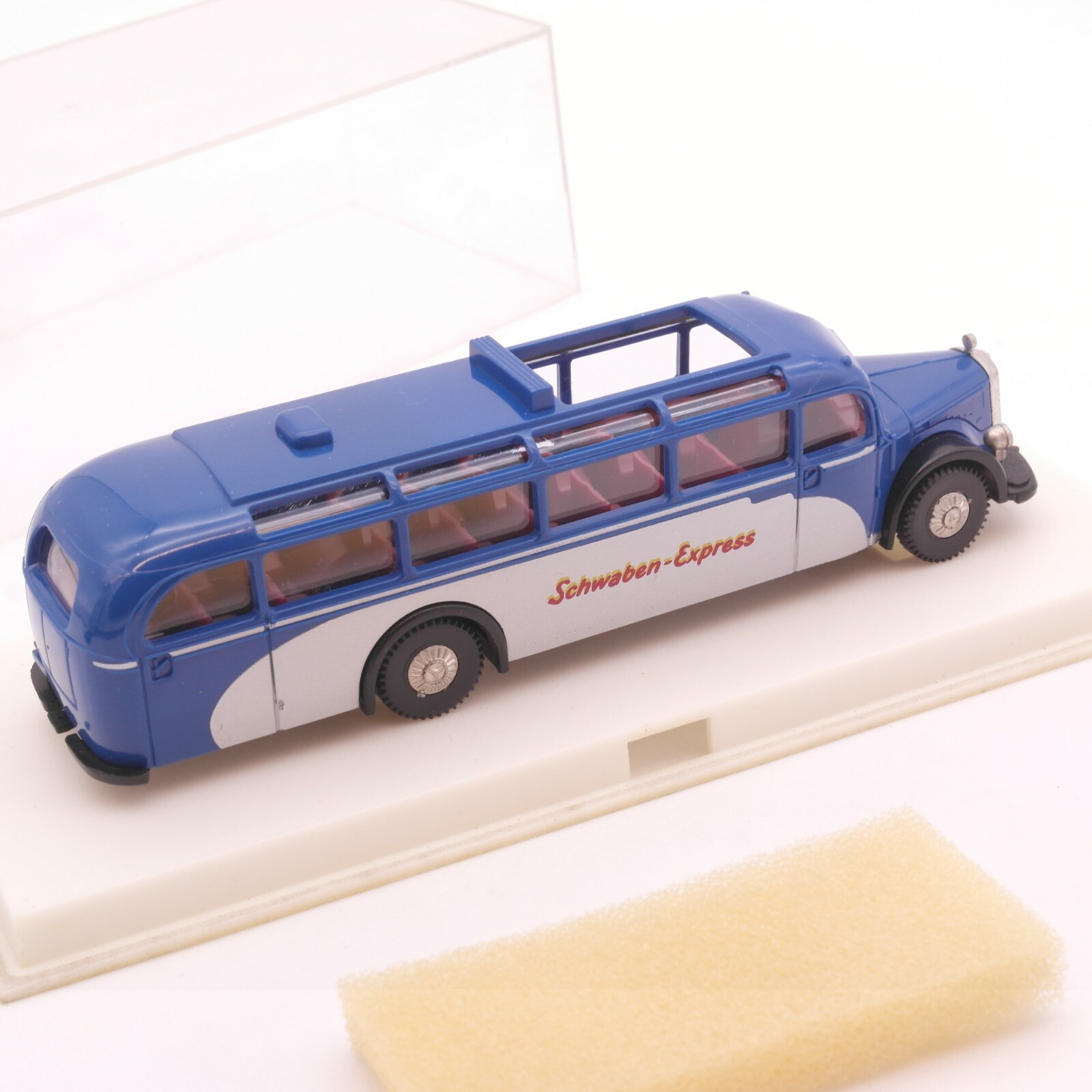 Brekina 1:87 Mercedes Benz O 5000 Bus Schwaben Express in OVP RT8270 – Bild 3