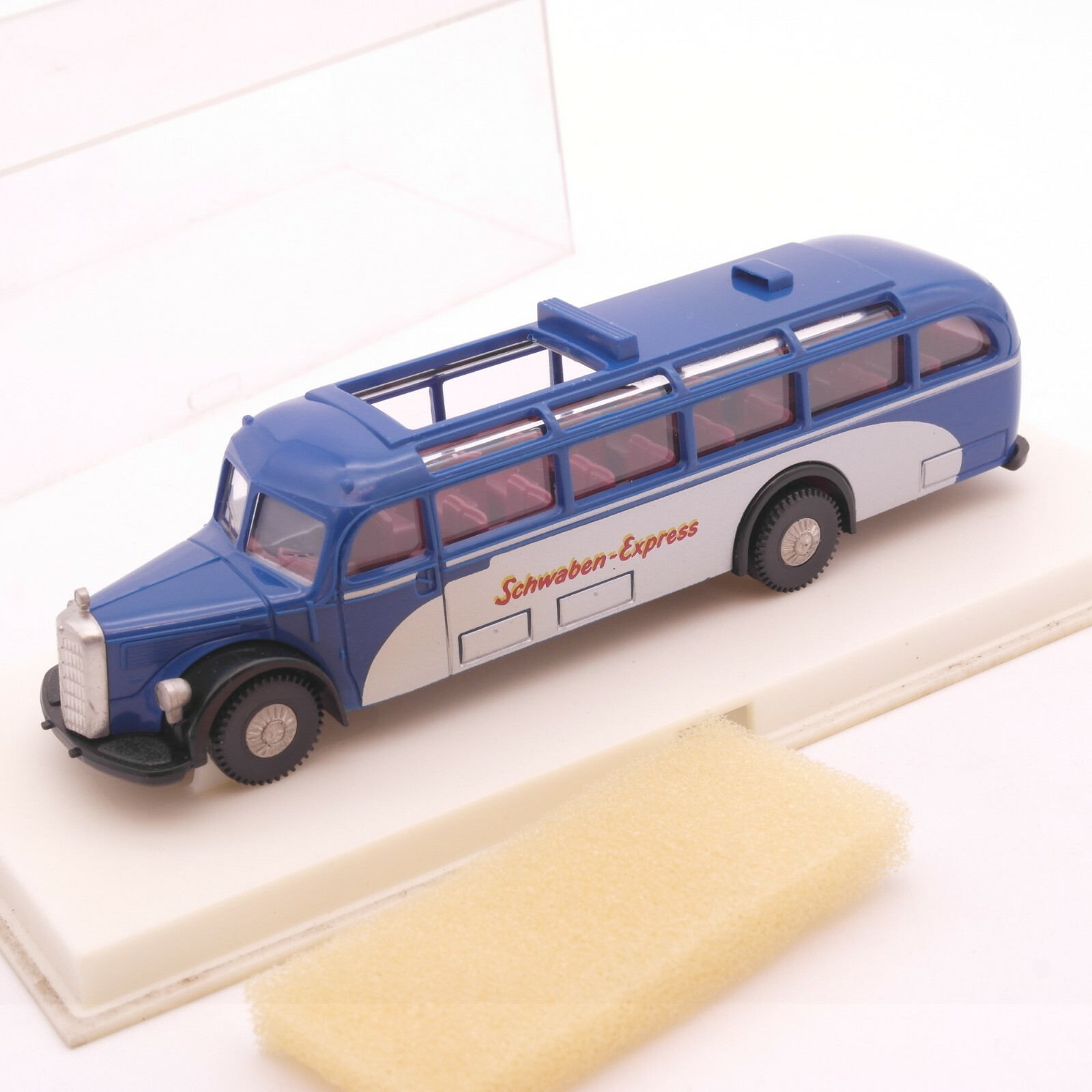 Brekina 1:87 Mercedes Benz O 5000 Bus Schwaben Express in OVP RT8270