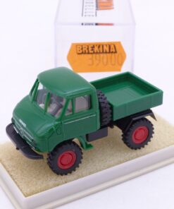 Brekina 1:87 Nr.: 39000 Unimog 411 Kurzpritsche grün, in OVP EB7206