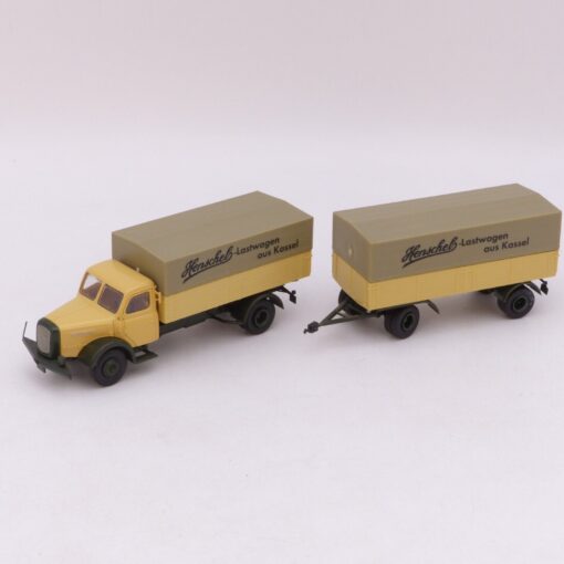 Brekina 1:87 Nr.: 73302 Henschel Hängerzug Lastwagen aus Kassel, o. EB9216