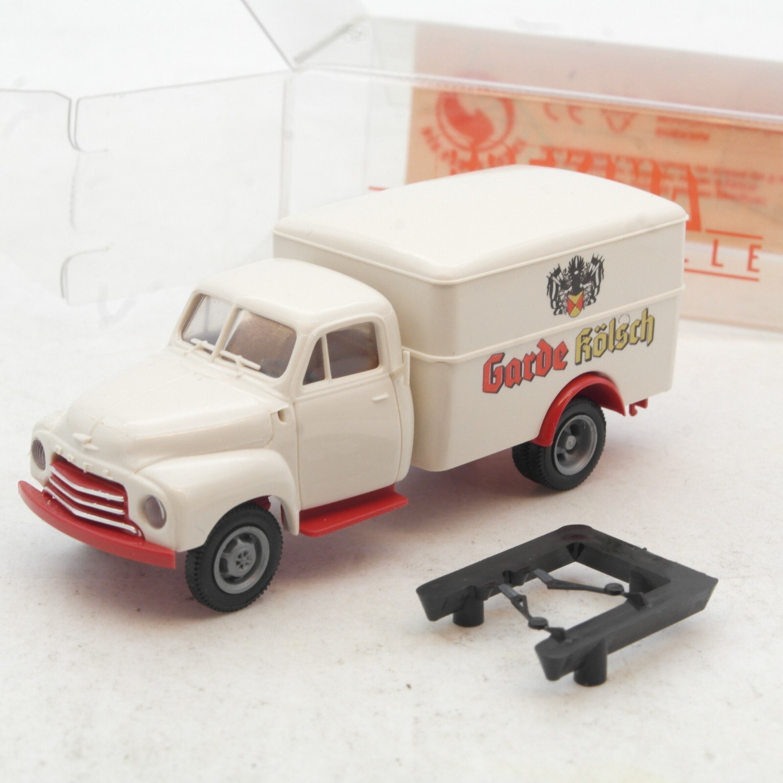 Brekina 1:87 Opel Blitz Kasten Garde Kölsch in OVP RG1914