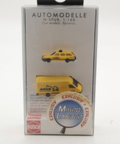 Busch 1:160 8317 Baustellenfahrzeuge Set 2-teilig in OVP QR7287