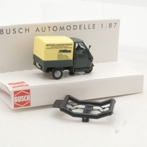 Busch 1:87 Piaggio Ape 50 BioSal Anlagenbau in OVP QR2177 – Bild 3