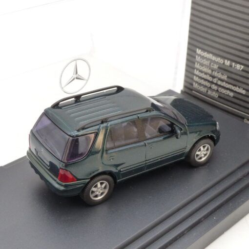 Busch 1:87 Werbemodell: Mercedes-Benz ML-Klasse facelift metallic, in OVP EX1762 – Bild 3