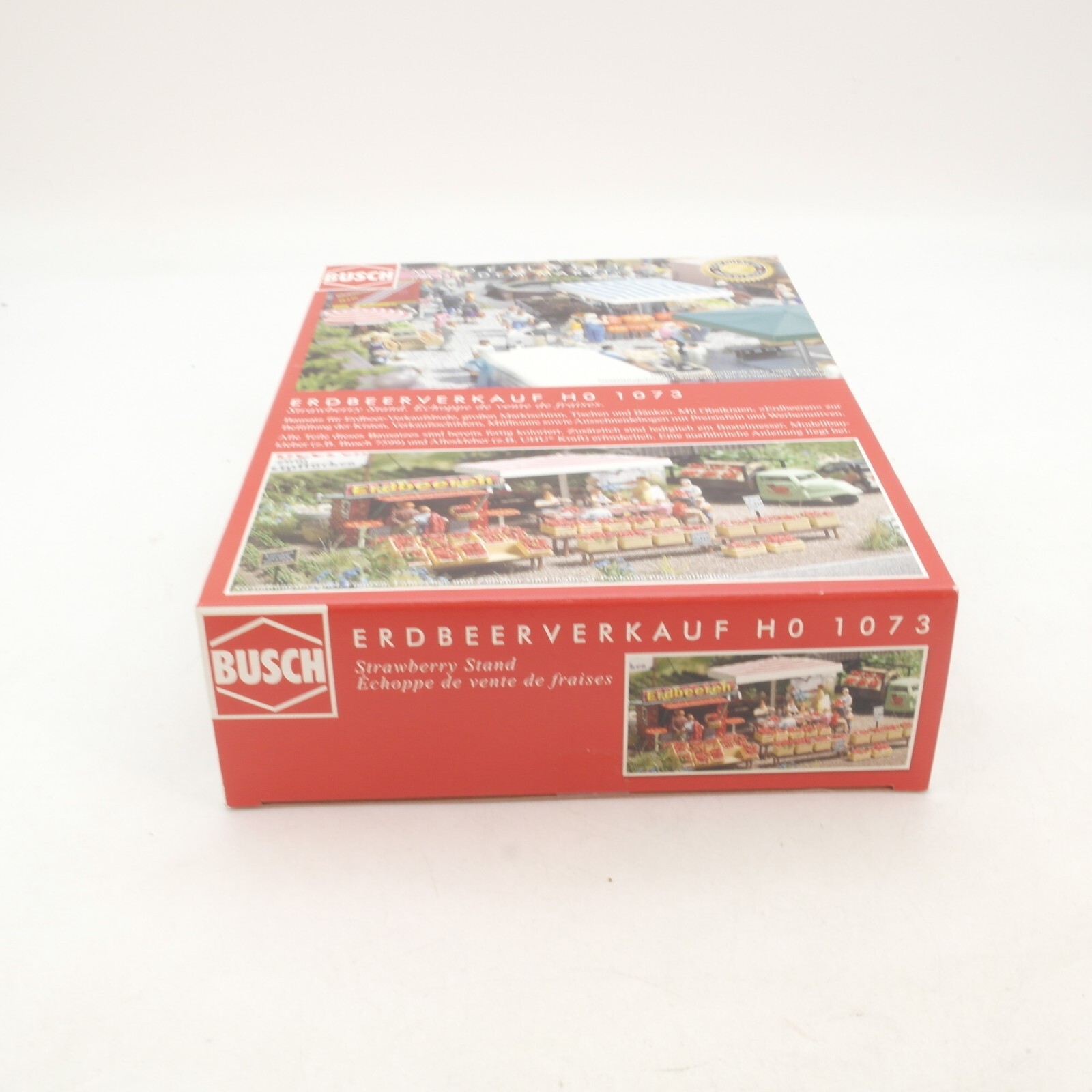 Busch H0 1073 Erdbeerverkauf neuwertig in OVP RG7449 – Bild 3