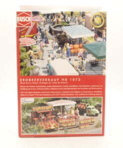 Busch H0 1073 Erdbeerverkauf neuwertig in OVP RG7449