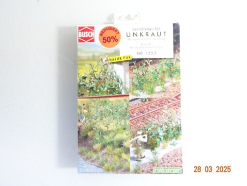 Busch H0 1252 Unkraut Gestaltungs Set siehe Foto in OVP CK7132