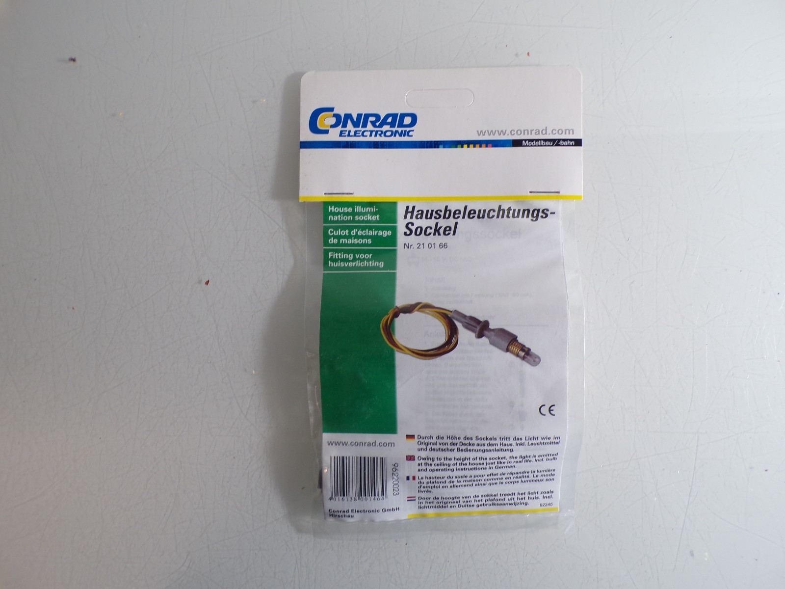 Conrad H0 210166 Hausbeleuchtungssockel siehe Foto in OVP PK2693
