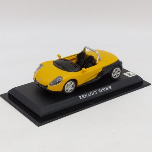 Del Prado 1:43 Renault Spider gelb/schwarz auf Podest, siehe Bilder o. EB6565