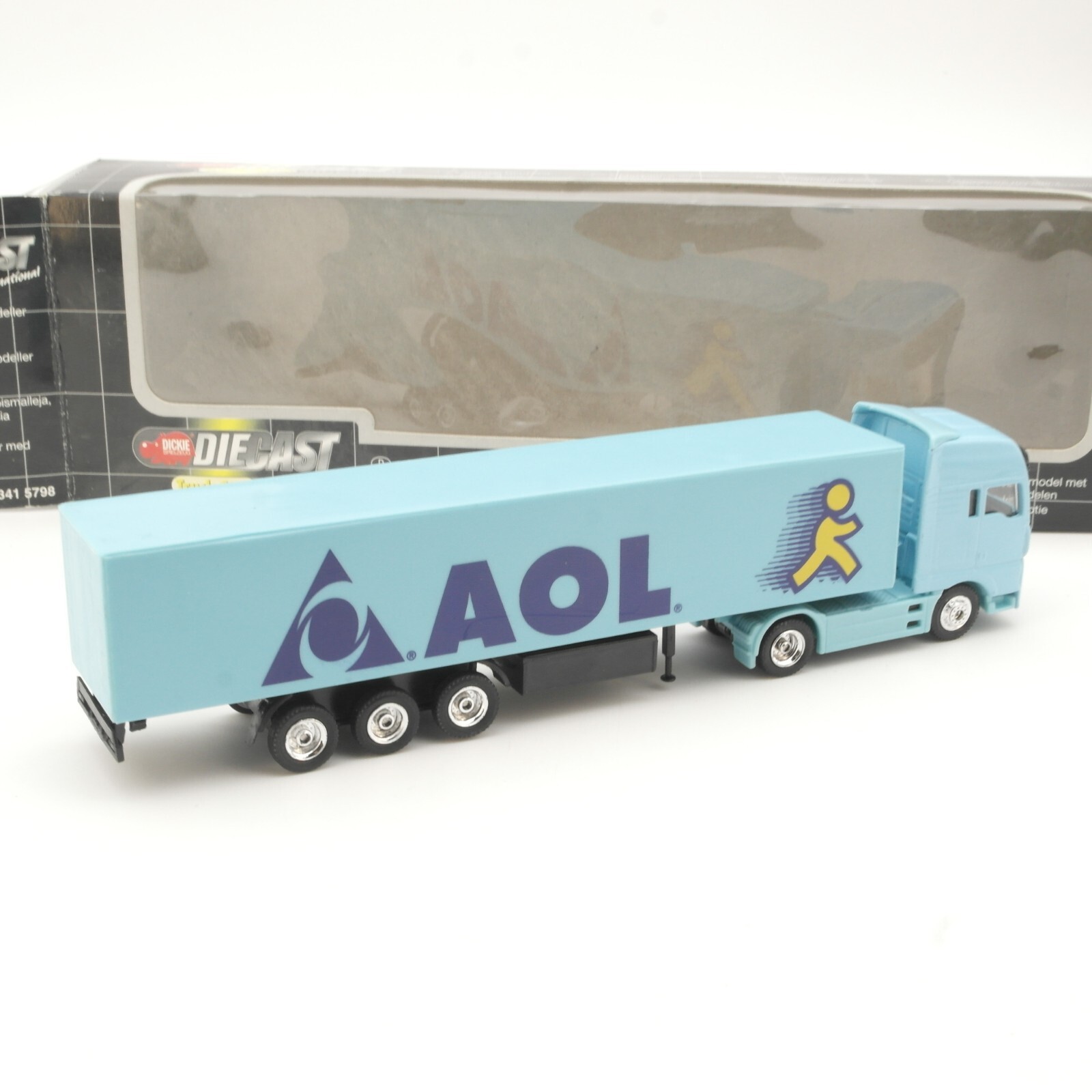 Dickie 1:87 MAN TGA Sattelzug AOL in OVP QR7215 – Bild 3