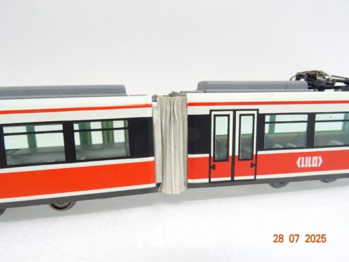 Dolischo Hödl H0 201 Niederflurstrassenbahn 3tlg. Lilo mit Antrieb JL1903 o. – Bild 4