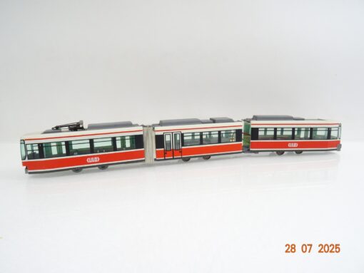 Dolischo Hödl H0 201 Niederflurstrassenbahn 3tlg. Lilo mit Antrieb JL1903 o. – Bild 5