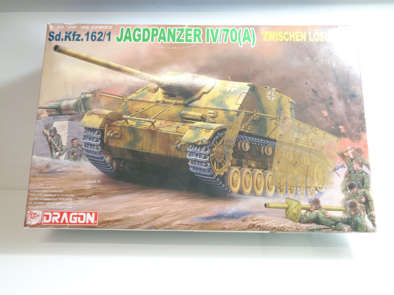 Dragon 1:35 6082 Sd.Kfz.162/1 Jagdpanzer IV/70(A) Zwischenlösung in OVP JD6792