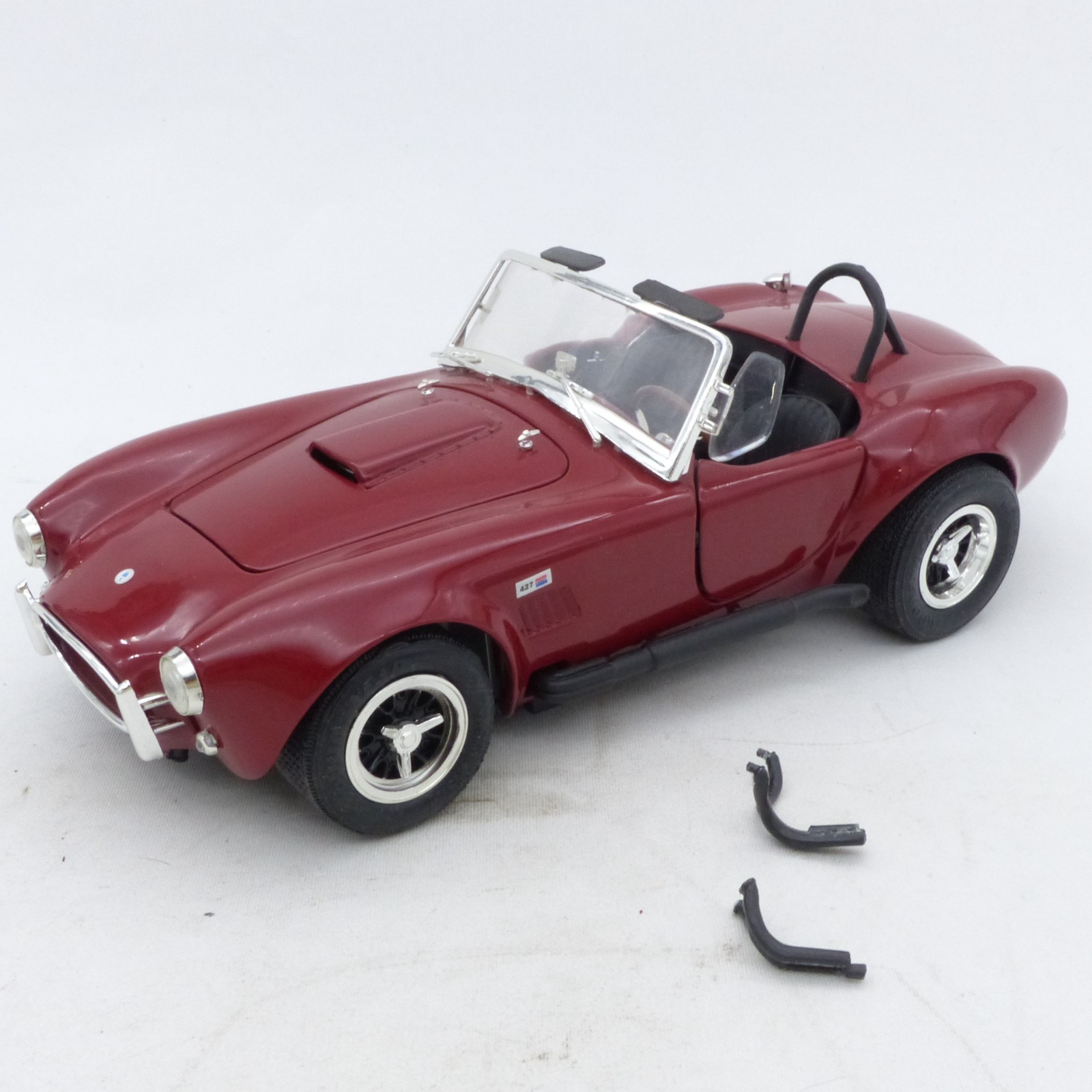 ERTL 1:18 Shelby Cobra 427 S/C Bordeaux rot in Tüte siehe Bilder o. EX8386 – Bild 3