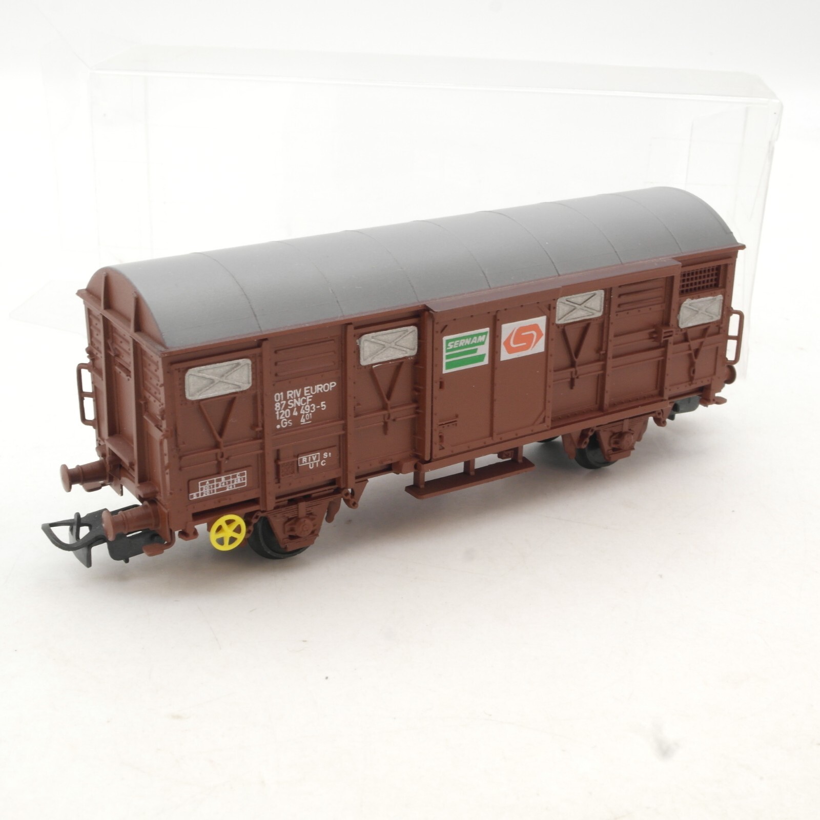 Electrotrain H0 gedeckter Güterwagen 120 4 493-5 der SNCF in EVP QR1066