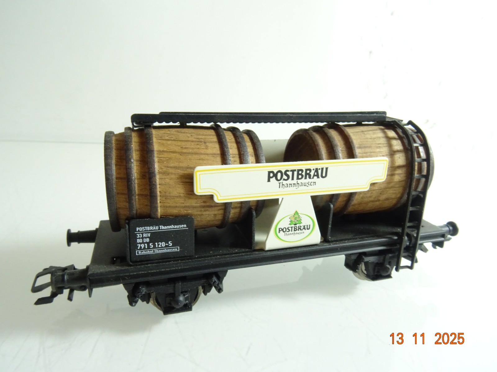 Electrotren H0 Fasswagen Postbräu Tannhausen der DB RR4591 o. – Bild 3