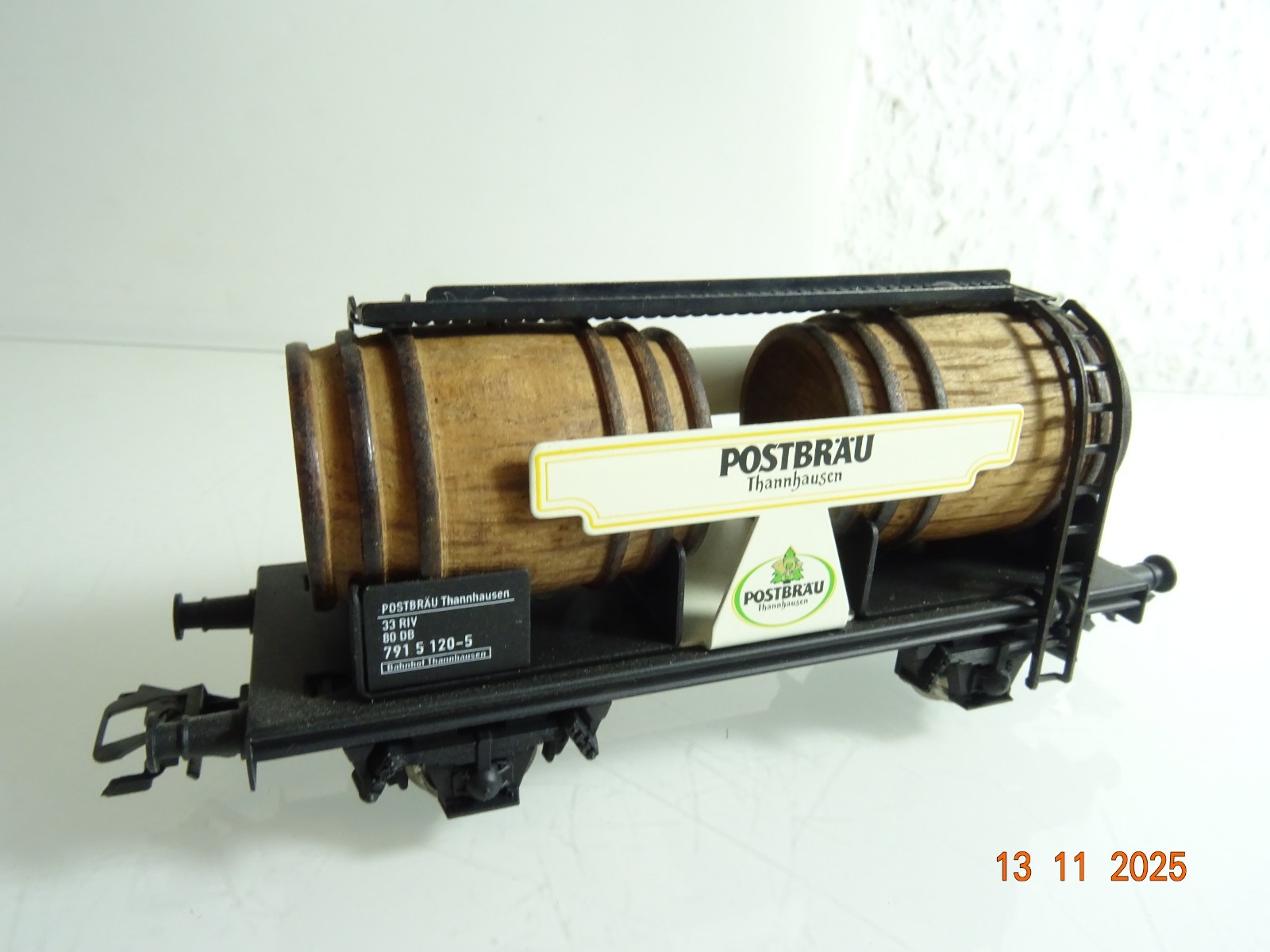 Electrotren H0 Fasswagen Postbräu Tannhausen der DB RR4591 o.