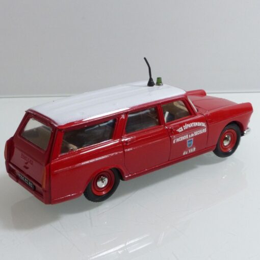 Eligor 1:43 Peugeot 404 Break Pompiers / Feuerwehr, o. EB5104 – Bild 3