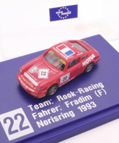Euromodell 1:87 Nr. 22 Porsche 911 Carrera 2 #22 Fradim in PC-Box EZ9224