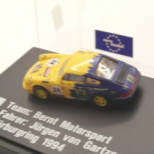 Euromodell 1:87 Porsche 911 #24 Gartzen Bernt Motorsport in PC Box ER9503 – Bild 3