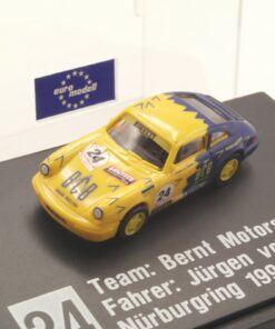 Euromodell 1:87 Porsche 911 #24 Gartzen Bernt Motorsport in PC Box ER9503
