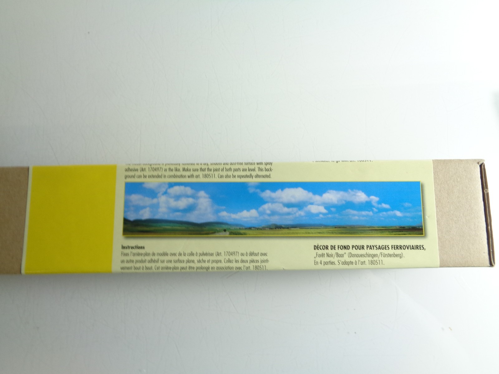 Faller 180514 Modellhintergrund Schwarzwald Baar  3880 x 650 mm in OVP PK1797 – Bild 3