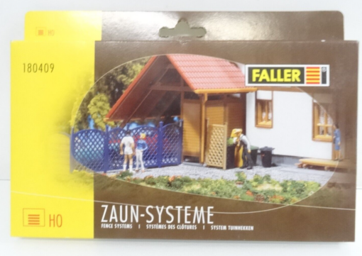 Faller H0 180409 Zaunsysteme neuwertig in OVP QR4965