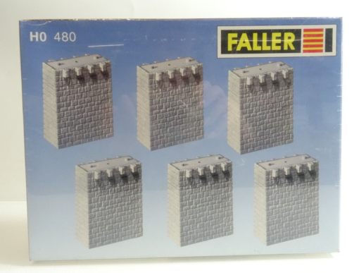 Faller H0 480 Bausatz Viaduktpfeiler neuwertig in OVP QR4094