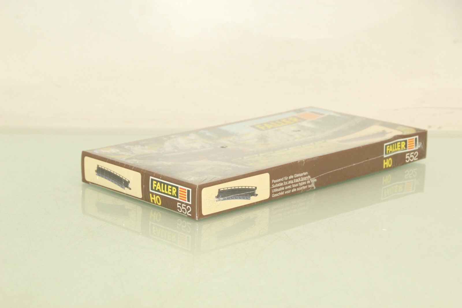 Faller H0 552 Gleisbett gebogen neuwertig in OVP LW3006 – Bild 3
