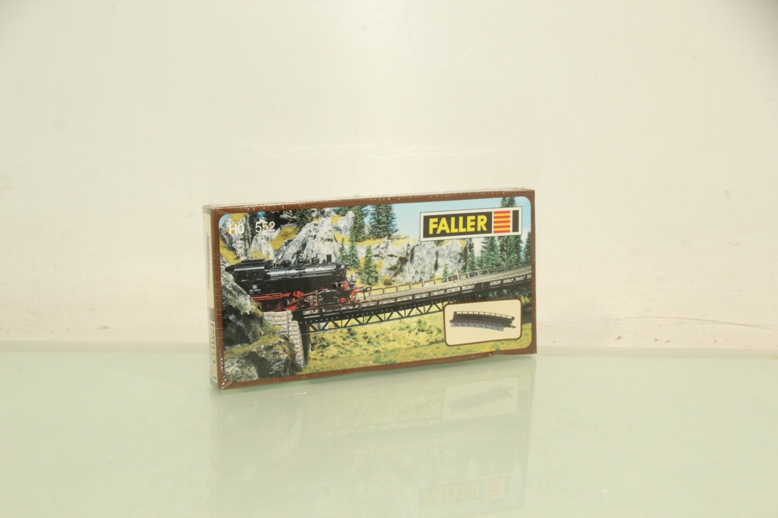 Faller H0 552 Gleisbett gebogen neuwertig in OVP LW3006