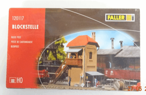 Faller H0 Bausatz 120117 Blockstelle Stellwerk neuwertig in OVP RR1299