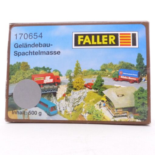 Faller H0 Bausatz 170654 Geländebau-Spachtelmasse grau in OVP EX5136