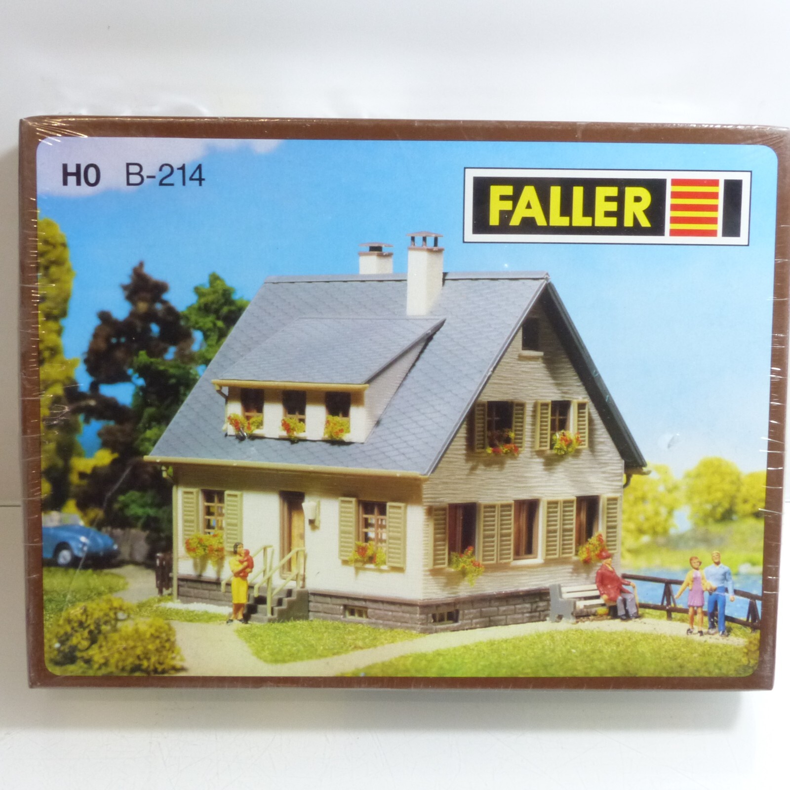 Faller H0 Bausatz Nr.: B-214 Einfamilienhaus- ungeöffnet, in OVP EX2430